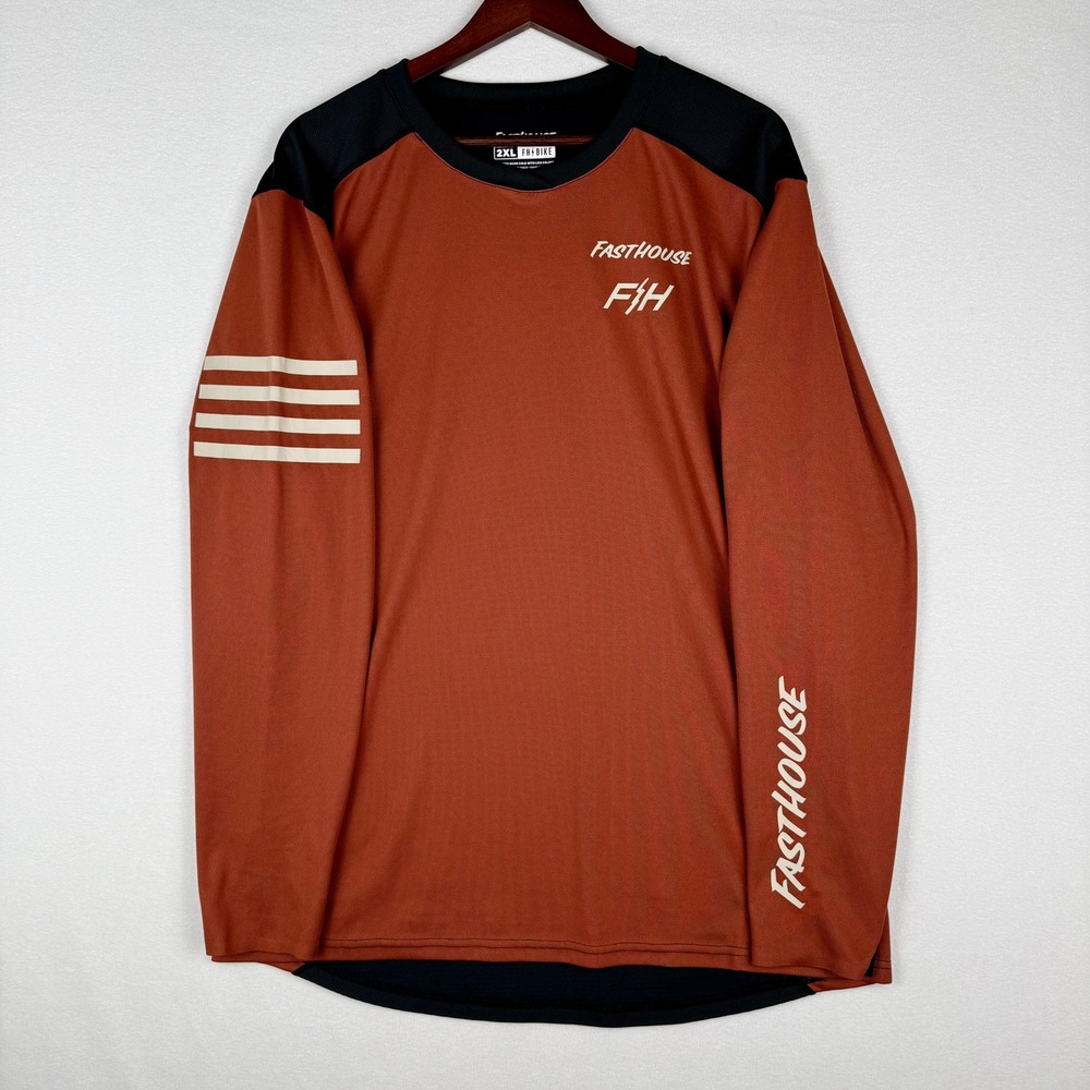 Fasthouse‎ Alloy Rally Long Sleeve BMX MTB Jersey Mens 2XL FHO009S